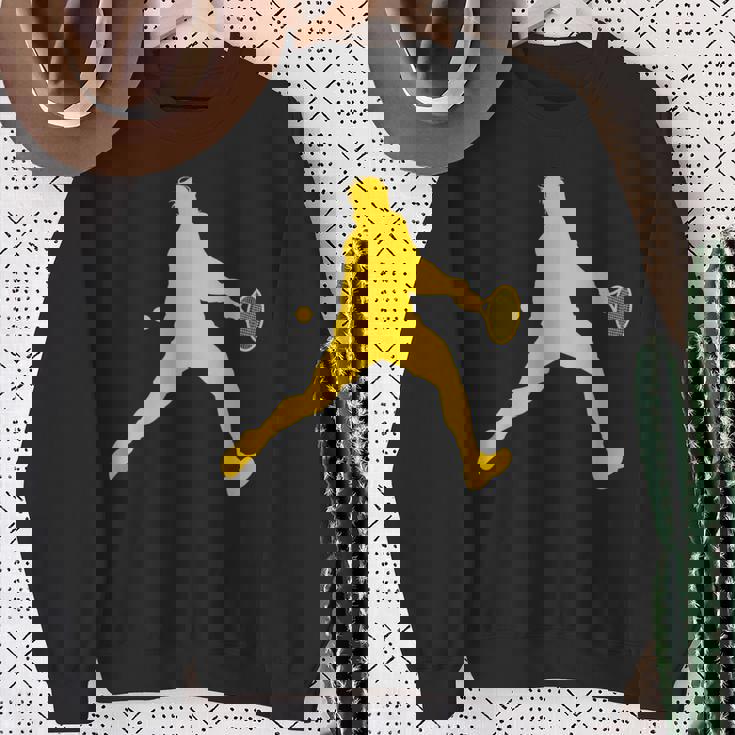 マエストロ・デ・テニス・イン・アクション スウェットシャツ 年配の女性への贈り物