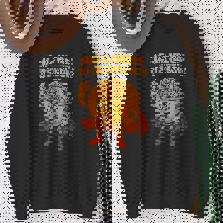 マック＆チーズ・トゥ・ザ・レスキュー！！！ スウェットシャツ 年配の女性への贈り物