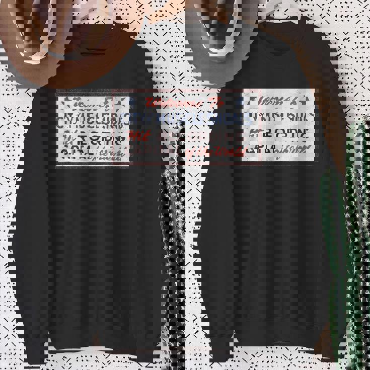 マッスルショールズ アラバマ サイン 録音 キャピタル ロック グラフィック スウェットシャツ 年配の女性への贈り物