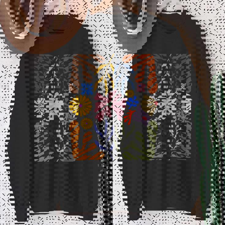 マティス ひまわり ヴィンテージ イエロー 花 アート 絵画 スウェットシャツ 年配の女性への贈り物