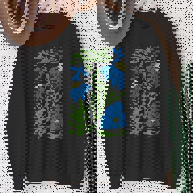 マティス 絵画 美的 造花 抽象 秋 スウェットシャツ 年配の女性への贈り物