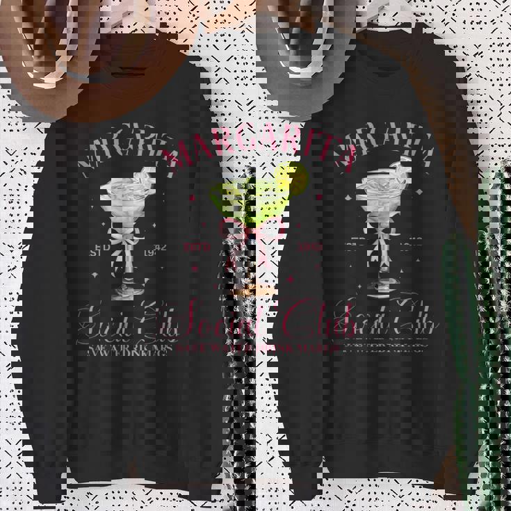 マルガリータ社交クラブ テキーラ カクテルクラブ ドリンク スウェットシャツ 年配の女性への贈り物