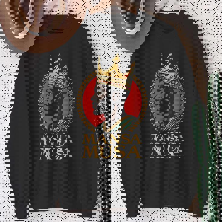 マンサ・ムーサ アフリカの王 歴史上最も裕福な男 マリ帝国 スウェットシャツ 年配の女性への贈り物