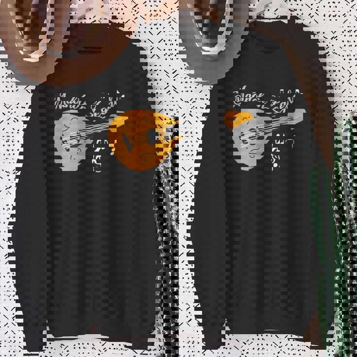 マンドリンレジェンド マンドリンプレイヤー ミュージシャン スウェットシャツ 年配の女性への贈り物