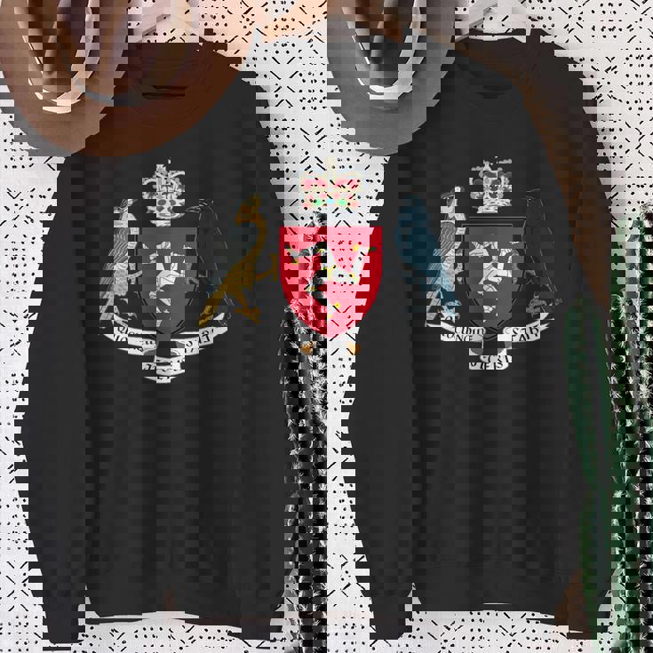 マン島の旗 3本の脚 マンの紋章 スウェットシャツ 年配の女性への贈り物