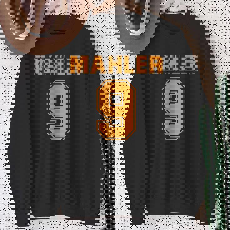 マーラー 第9番 交響曲 楽しいスポーツ スウェットシャツ 年配の女性への贈り物