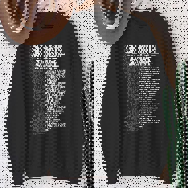 ミゲル アルケランジェル オラリオン サン・セント・マイケル スペイン語 エスパノール スウェットシャツ 年配の女性への贈り物