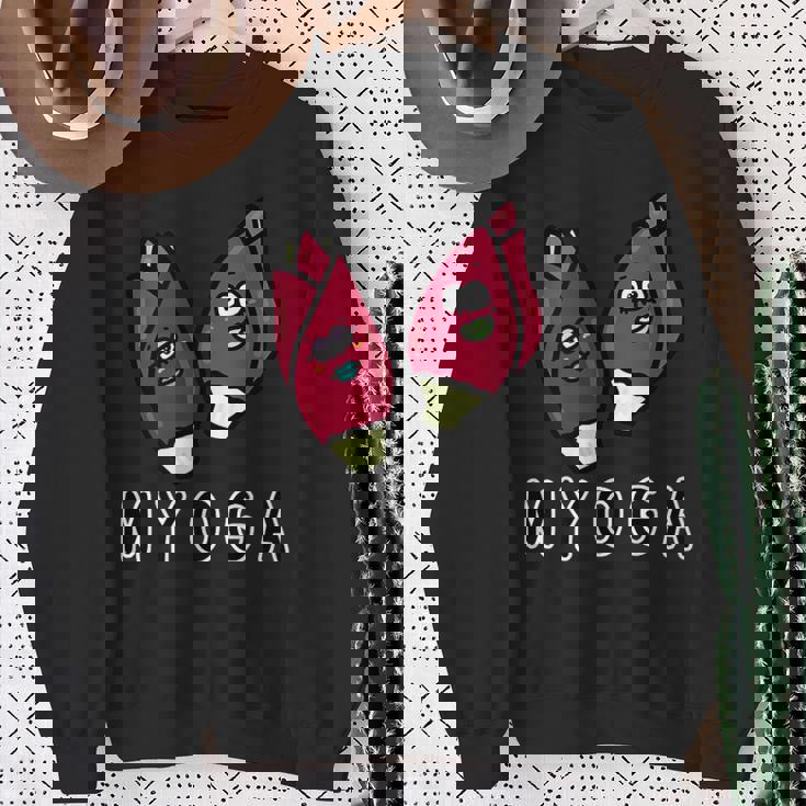 ミョウガさん スウェットシャツ 年配の女性への贈り物