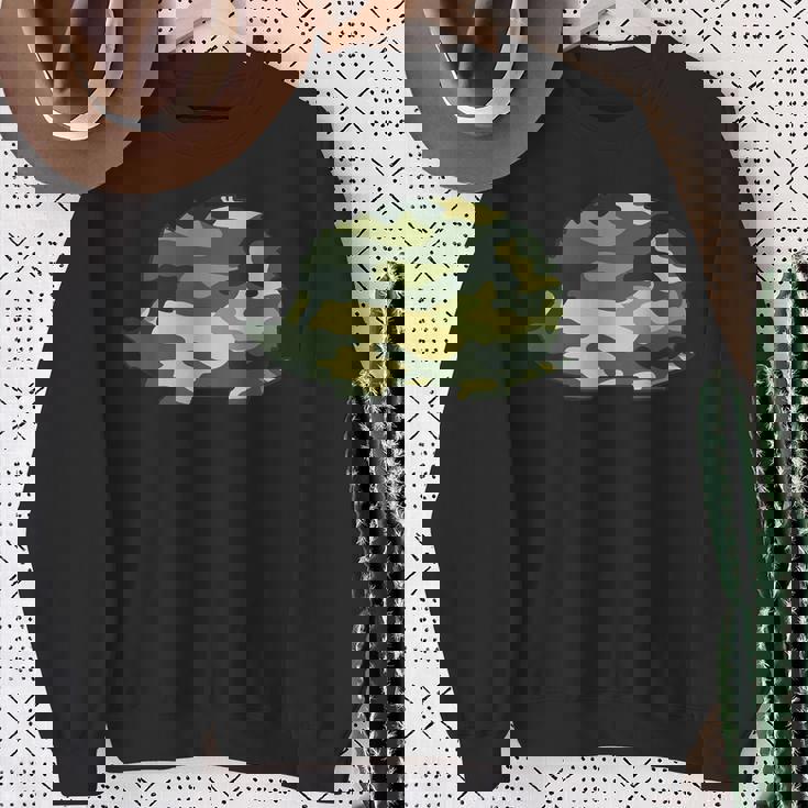 ミリタリー ハリネズミ 迷彩柄 メンズ プリント Us Rodenteteran ギフト スウェットシャツ 年配の女性への贈り物