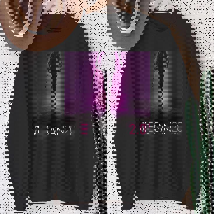 ミーガン 20 Incoming Threat スウェットシャツ 年配の女性への贈り物