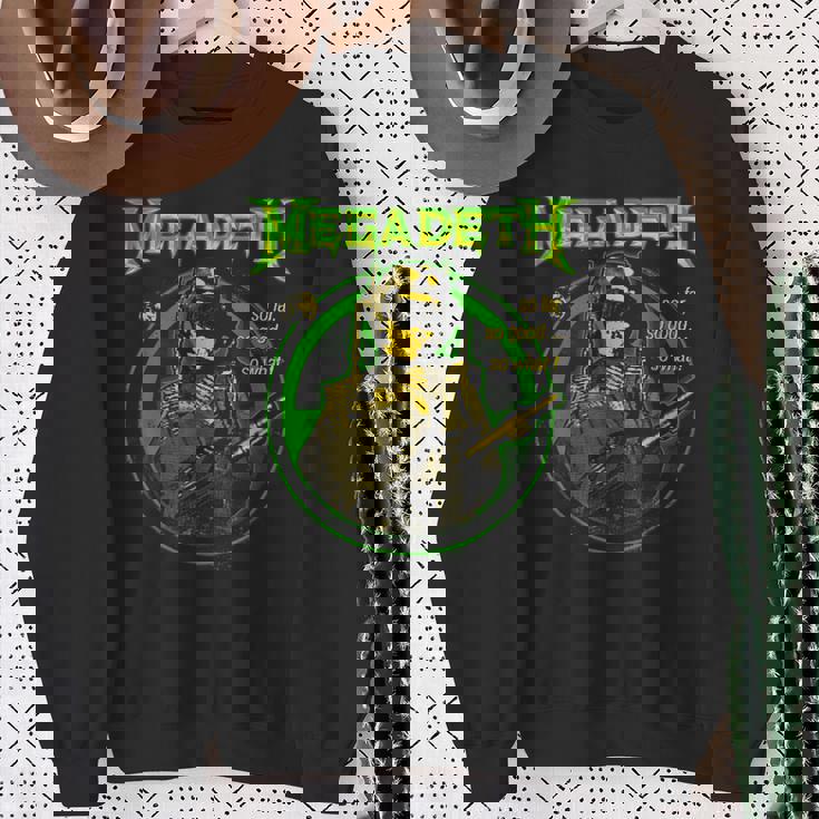 メガデス -O Faro Goodo Whatoldier スウェットシャツ 年配の女性への贈り物