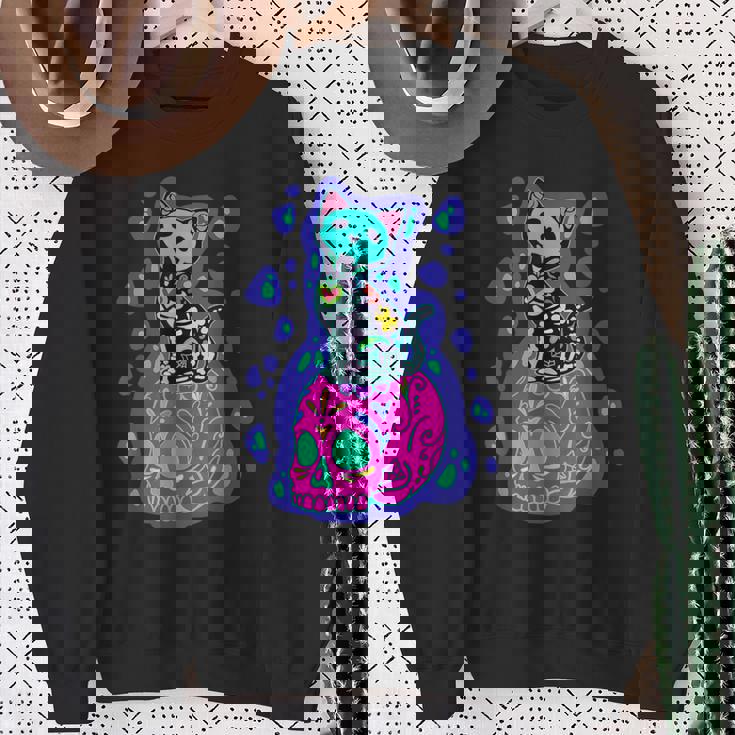 メキシコ シュガースカル メキシカン スウェットシャツ 年配の女性への贈り物