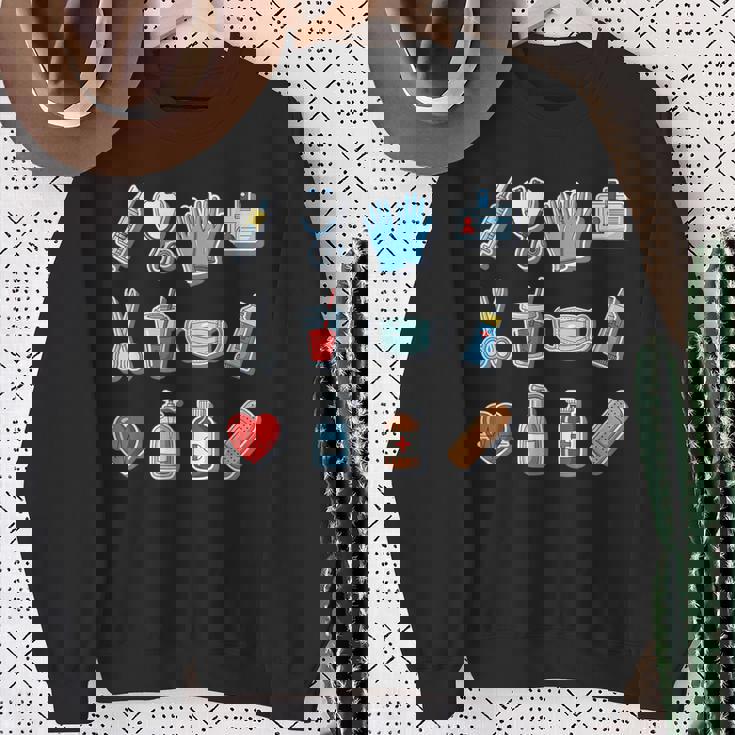 メディカル マッチング ナース 医師 医療スタッフ スウェットシャツ 年配の女性への贈り物