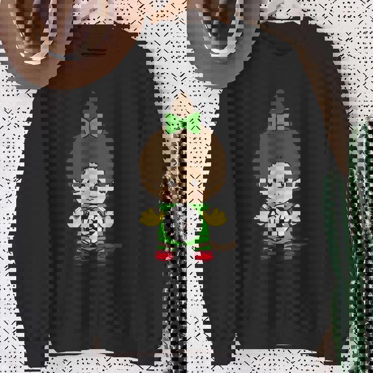 モンチッチグラフィック スウェットシャツ 年配の女性への贈り物