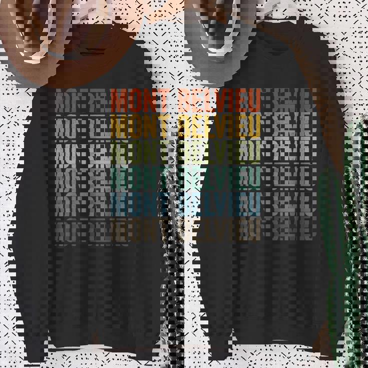 モンベルビュー シティ レトロ スウェットシャツ 年配の女性への贈り物