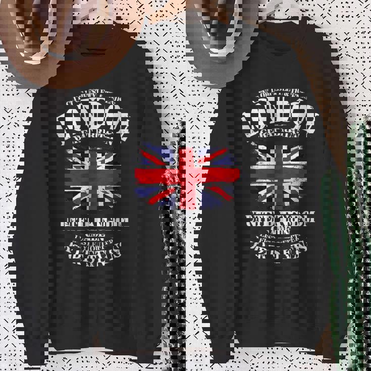 ユニオンジャック イギリス国旗 イギリス国旗 ロンドン スウェットシャツ 年配の女性への贈り物