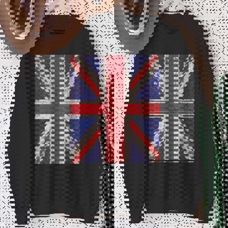 ユニオンジャックフラッグ スウェットシャツ 年配の女性への贈り物