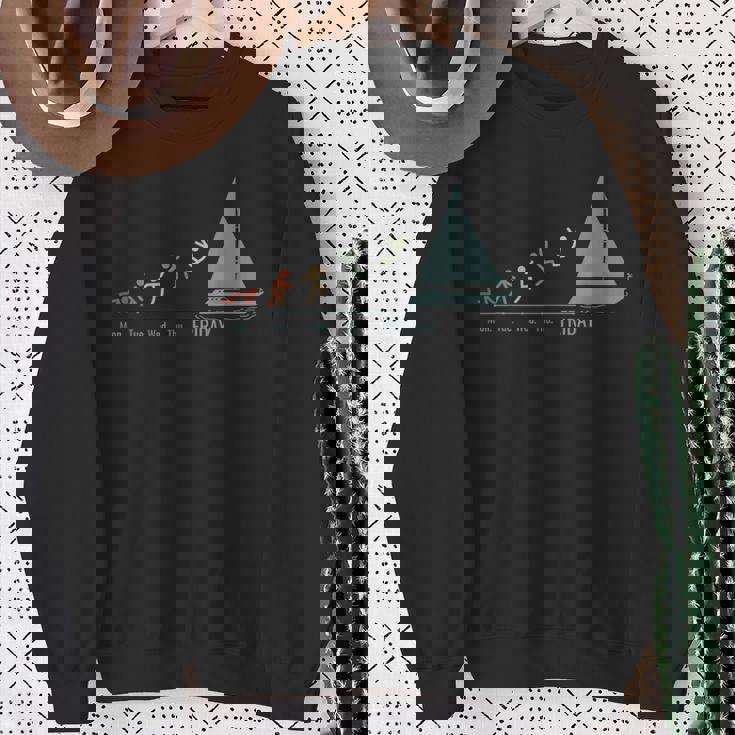 ヨット、セーリング セーラーズ セーリングボート セーリング ヨット セーリング スウェットシャツ 年配の女性への贈り物