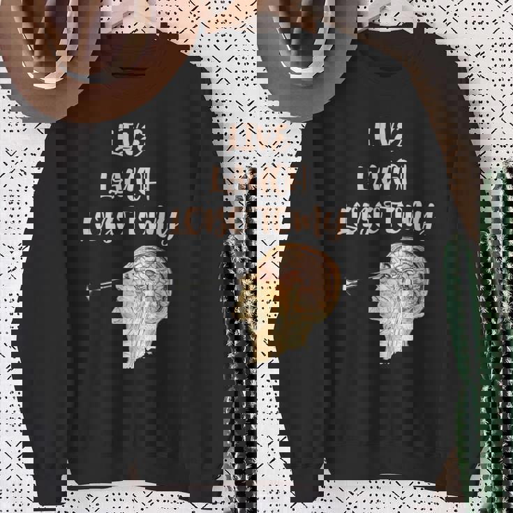 ライブ・ラフ・ロボトミー スウェットシャツ 年配の女性への贈り物