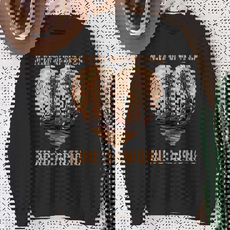 ラインダンス ウエスタンカントリー ラインダンス スウェットシャツ 年配の女性への贈り物