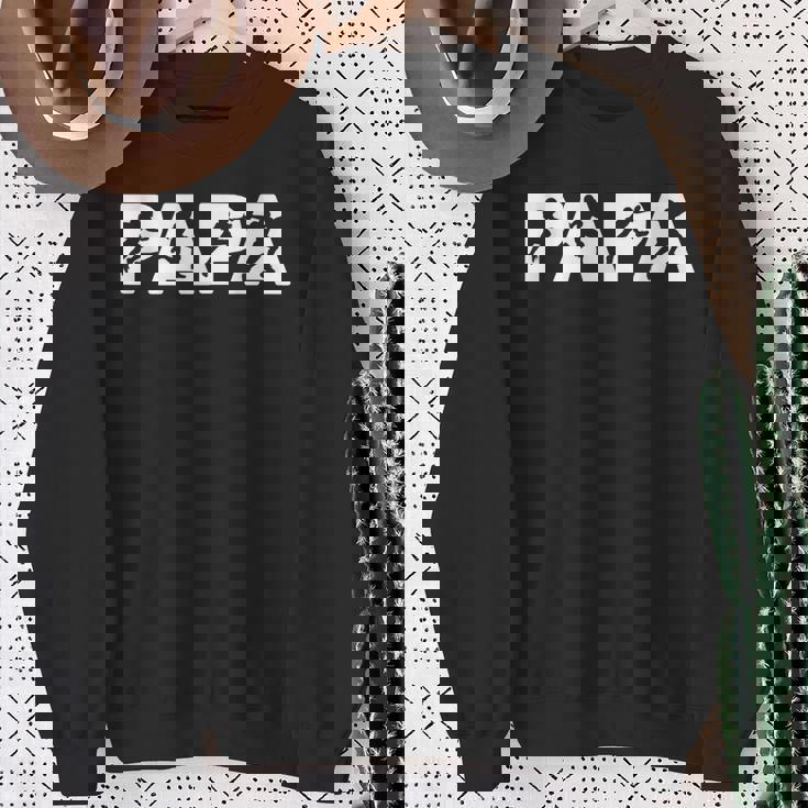 メンズ ラグビーのお父さんtシャツ、面白いパパラグビーの父 スウェットシャツ 年配の女性への贈り物