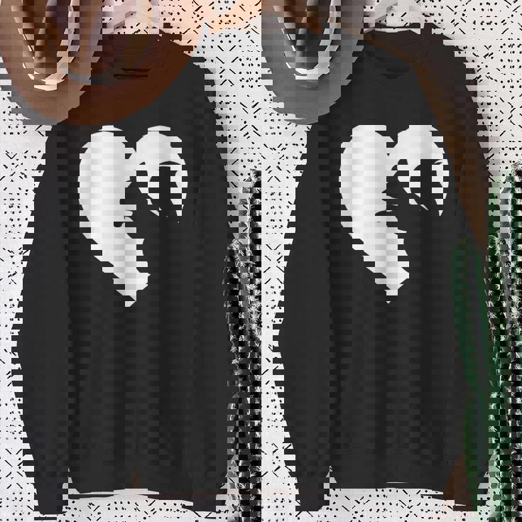 リス どんぐり 森 動物好き ハートツリー シマリス ナッツ スウェットシャツ 年配の女性への贈り物