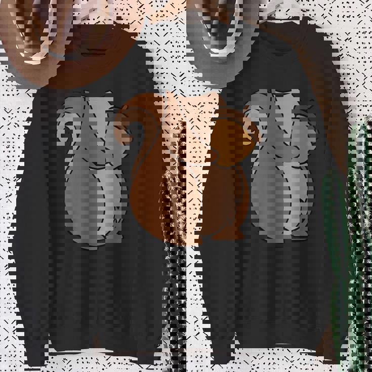 リスのコスチューム ラストミニッツのコスチューム リス スウェットシャツ 年配の女性への贈り物