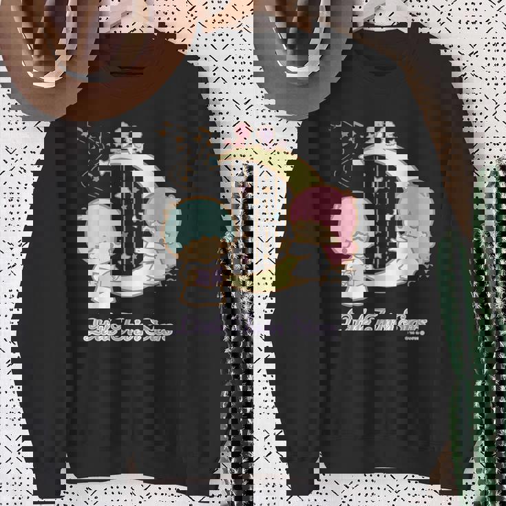 リトルツインスターズ コンサート ダークカラー スウェットシャツ 年配の女性への贈り物