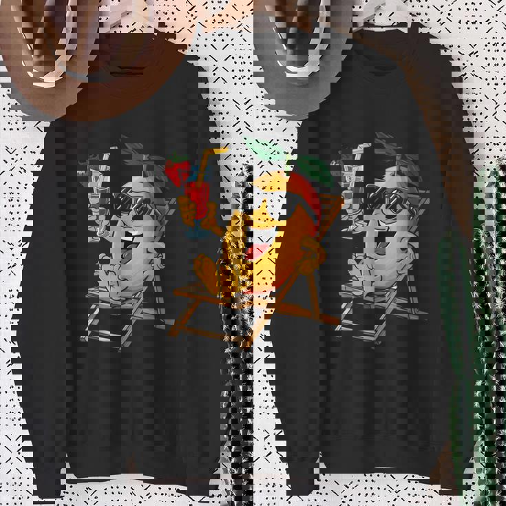 リラックスフルーツマンゴー スウェットシャツ 年配の女性への贈り物