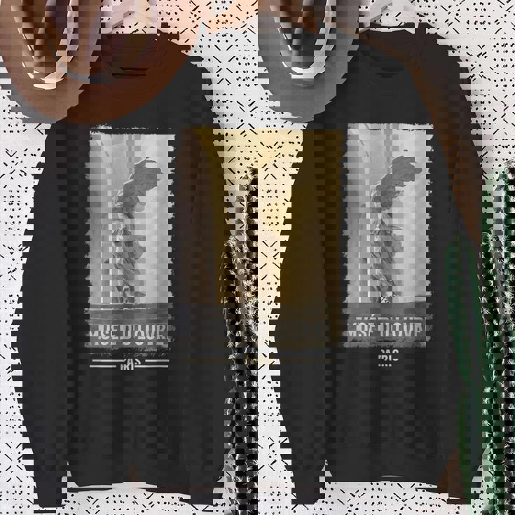 ルーヴル美術館 パリ フランス 翼のある勝利 筆プリント スウェットシャツ 年配の女性への贈り物