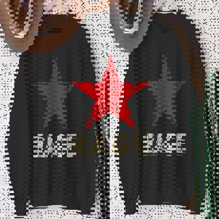 レイジ・アゲインスト・ザ・ミュージック ヴィンテージマシンスタイル スウェットシャツ 年配の女性への贈り物