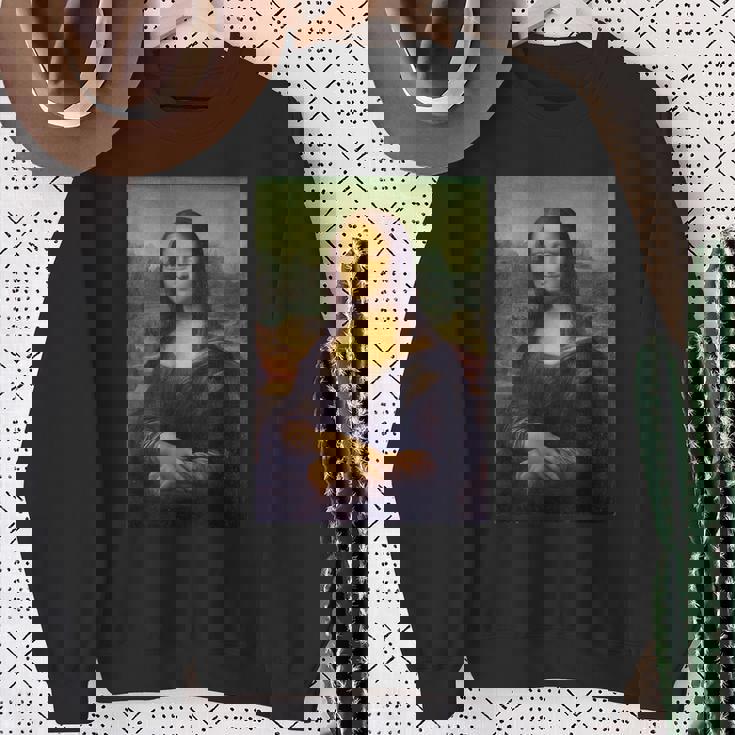 レオナルド・ダ・ヴィンチによるモナ・リザ スウェットシャツ 年配の女性への贈り物