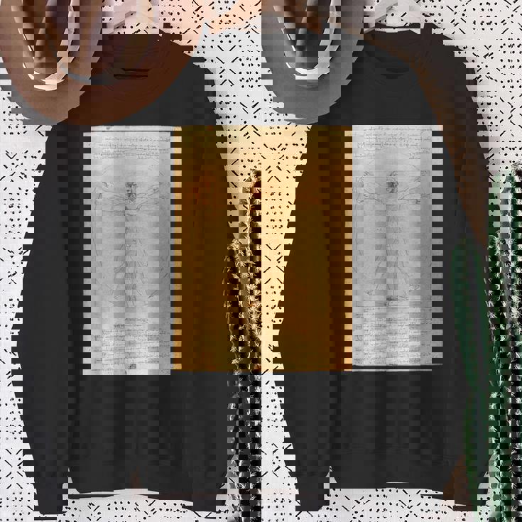 レオナルド・ダ・ヴィンチのウィトルウィウス人 スウェットシャツ 年配の女性への贈り物