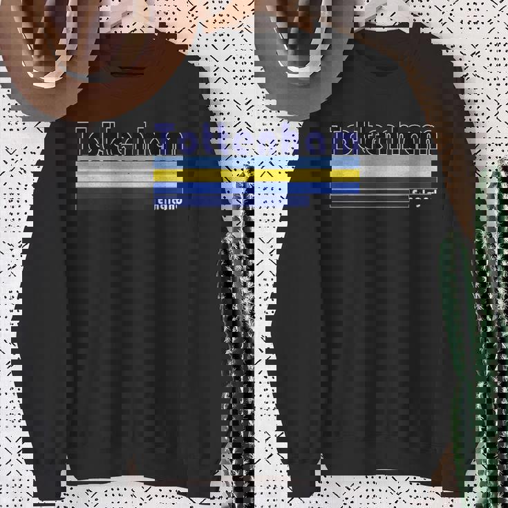 レトロ トッテナム ロンドン スウェットシャツ 年配の女性への贈り物