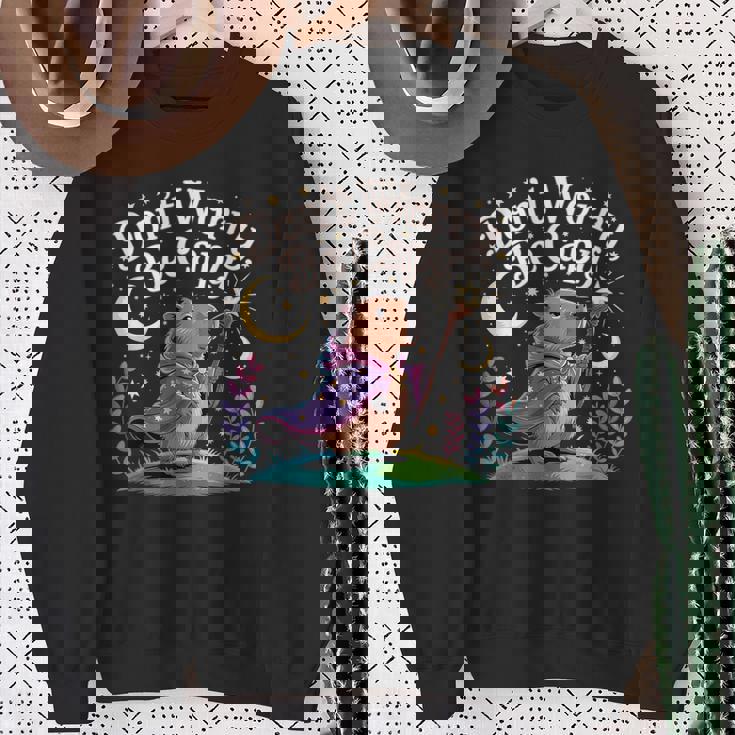 レトロ ドントウォーリー Be Capy ファニーカピバラ メンズ ボーイズ キッズ レディース スウェットシャツ 年配の女性への贈り物