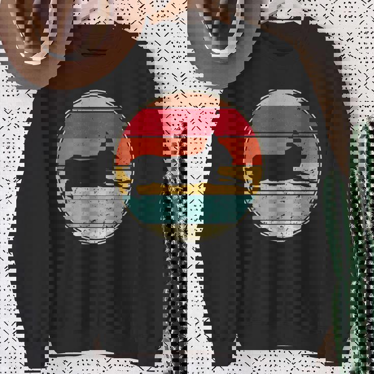 レトロ パタゴニア ヴィンテージ パタゴニアン シルエット 動物 動物園 スウェットシャツ 年配の女性への贈り物