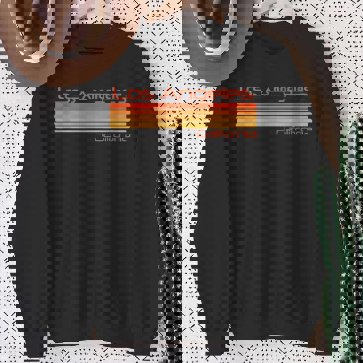 レトロ ロサンゼルス カリフォルニア スウェットシャツ 年配の女性への贈り物