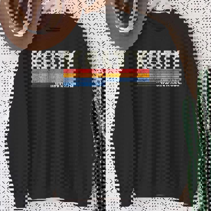 レトロ ヴィンテージ 70年代80年代スタイル ケルティ、イギリス スウェットシャツ 年配の女性への贈り物