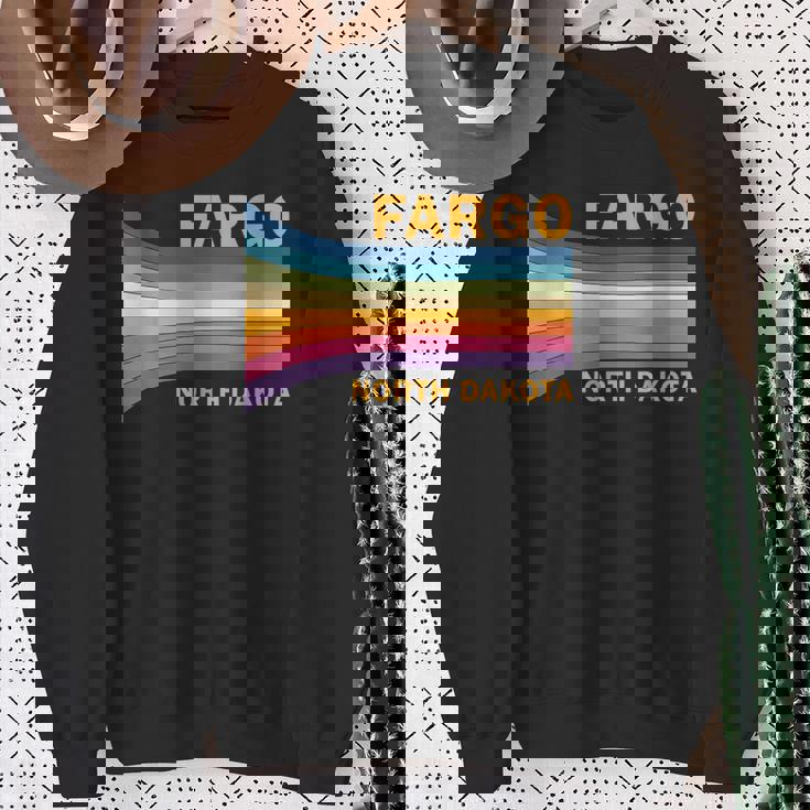 レトロ ヴィンテージ 70年代ファーゴ ノースダコタ スウェットシャツ 年配の女性への贈り物