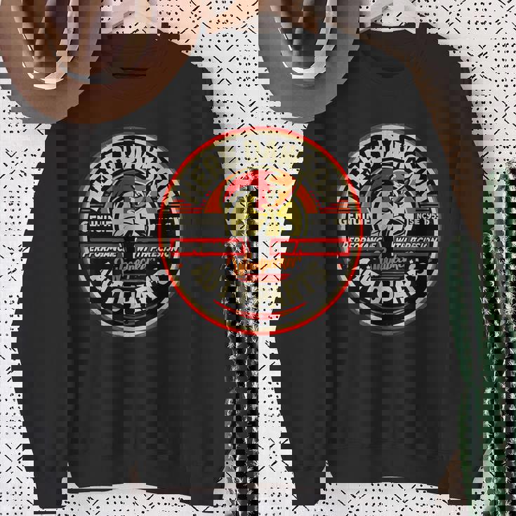 レトロ ヴィンテージ ハーブ ドーソン クレイ スミス カム スタイル ガソリンスタンド スウェットシャツ 年配の女性への贈り物