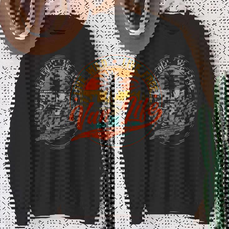 レトロ ヴィンテージ バン ライフ スウェットシャツ 年配の女性への贈り物