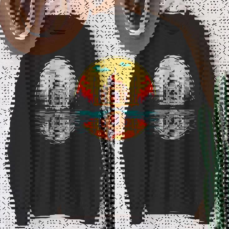 レトロスタイルのタージマハル。 スウェットシャツ 年配の女性への贈り物