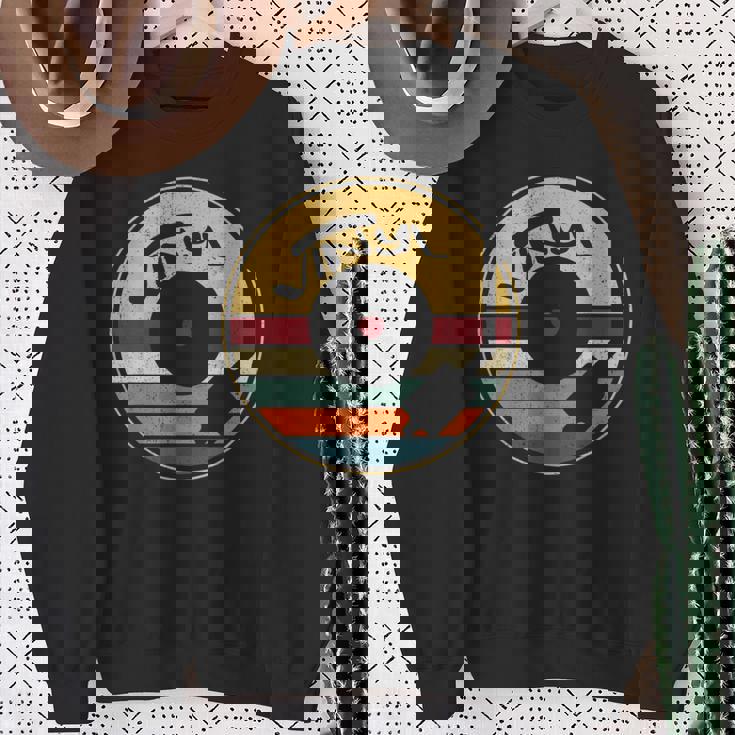 レトロビニールレコード ヴィンテージビニール Lpレコード スウェットシャツ 年配の女性への贈り物