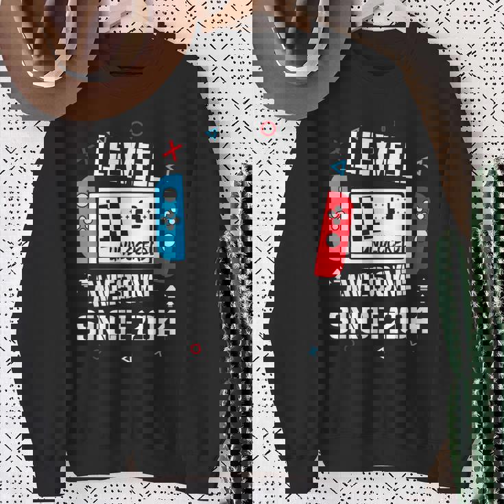 レベル 11 アンロック 素晴らしい 2014 11歳の誕生日 男の子 ビデオゲーム スウェットシャツ 年配の女性への贈り物