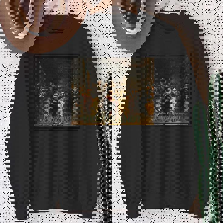 レンブラント、ナイトウォッチ スウェットシャツ 年配の女性への贈り物