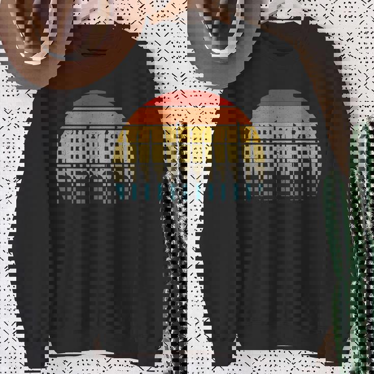 ロックピッキングレトロサンセット ロックピッカーとロックスミス スウェットシャツ 年配の女性への贈り物