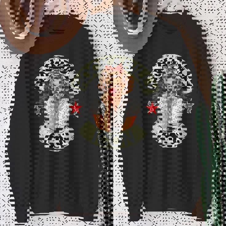 ロックンロール ロカビリー 40年代と50年代 ピンナップガール スウェットシャツ 年配の女性への贈り物