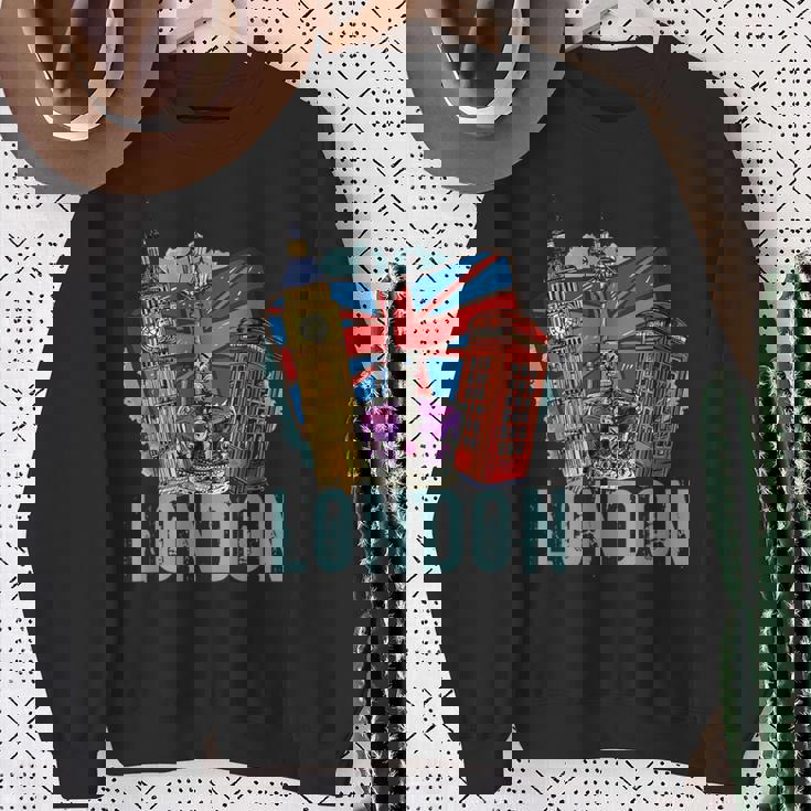 ロンドン お土産 ビッグベン ロンドン グレートブリテン イギリス スウェットシャツ 年配の女性への贈り物