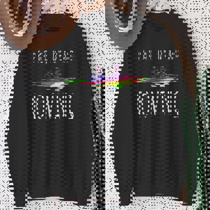 ローイング カヌー ローイング スポーツ カヤック ローイング スウェットシャツ 年配の女性への贈り物