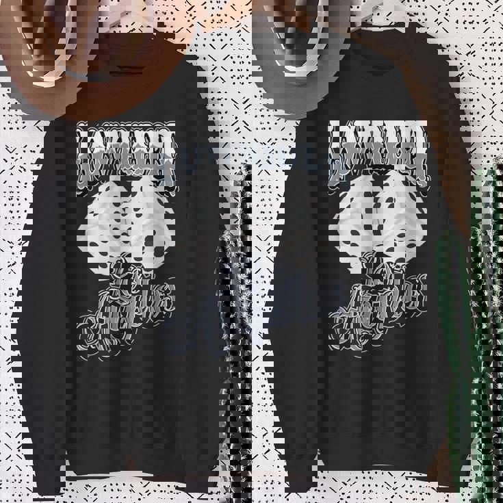 ローライダー・ダド、LAチカーノ ダイス、ロサンゼルス ローライダー スタイル スウェットシャツ 年配の女性への贈り物